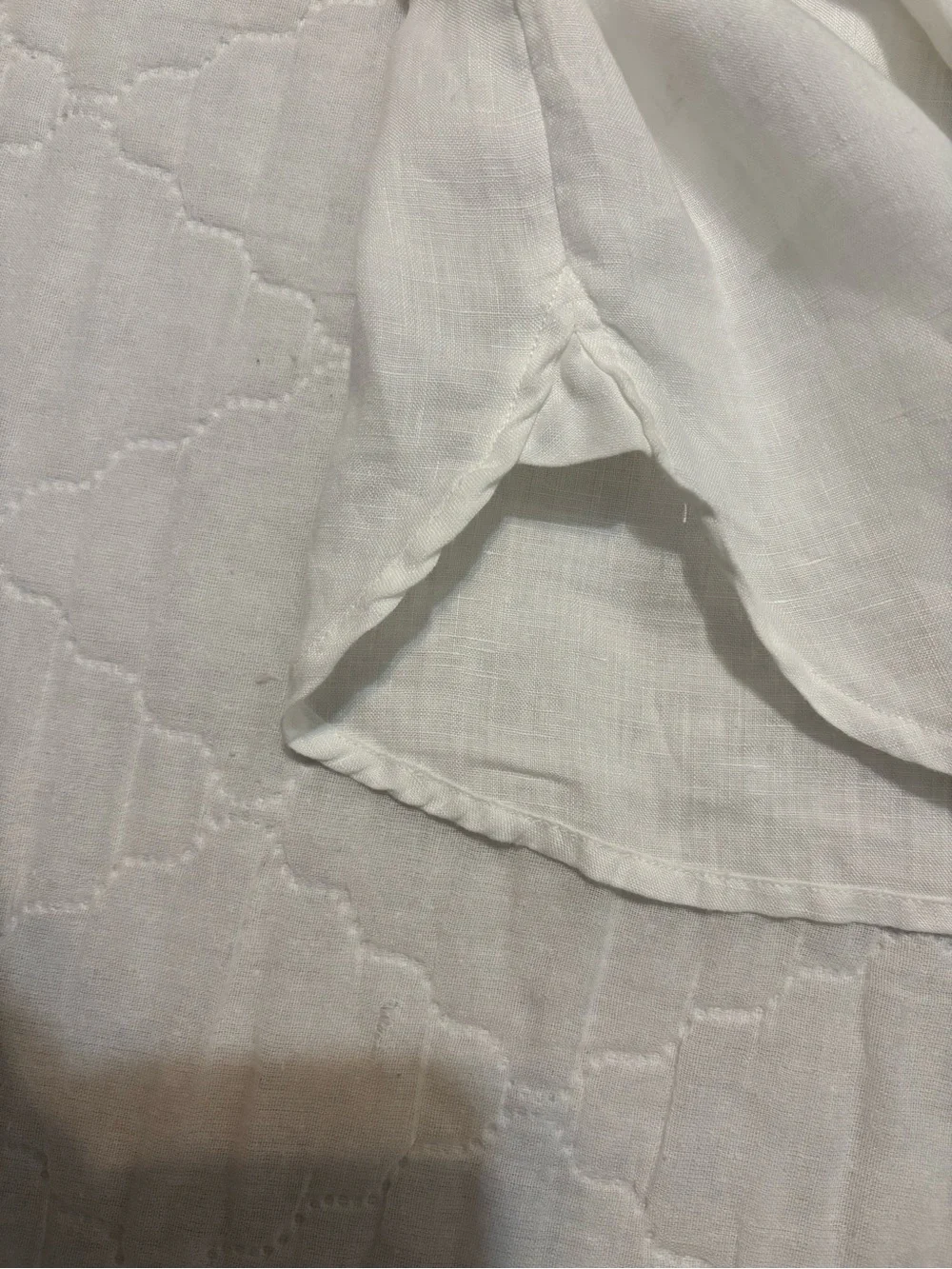 J. Jill 100 % Linen Easy Button Front  Shirt Blouse Top Capsule Size M Medium - Picture 8 of 13